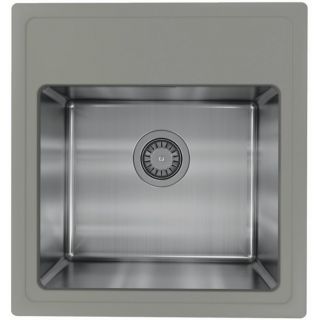 Кухонная мойка Florentina Комби 480 серый шёлк